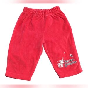 Harley-Davidson Baby Red Pants Size 6/9 Months.